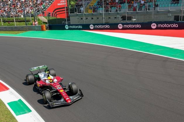 Lewis Hamilton Scuderia Ferrari HP 44 , 1 Free Practice, Italian Grand Prix, Motorsport, Men, Formula 1, 05 09 2025 Monza Lombardy Italy Copyright: xkolbert-press ChristianxKolbertx