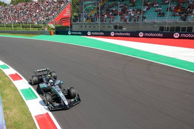 Kimi Antonelli Mercedes AMG Petronas 12 , 1 Free Practice, Italian Grand Prix, Motorsport, Men, Formula 1, 05 09 2025 Monza Lombardy Italy Copyright: xkolbert-press ChristianxKolbertx