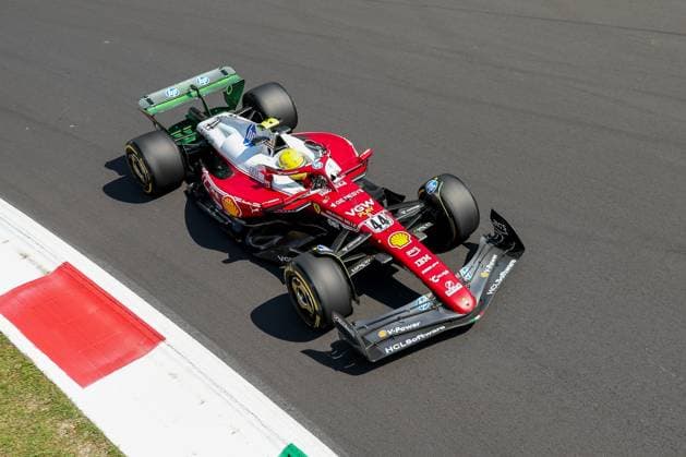 Lewis Hamilton Scuderia Ferrari HP 44 , 1 Free Practice, Italian Grand Prix, Motorsport, Men, Formula 1, 05 09 2025 Monza Lombardy Italy Copyright: xkolbert-press ChristianxKolbertx