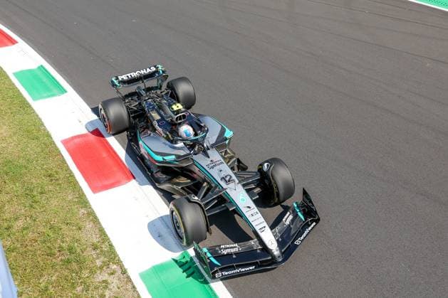 Kimi Antonelli Mercedes AMG Petronas 12 , 1 Free Practice, Italian Grand Prix, Motorsport, Men, Formula 1, 05 09 2025 Monza Lombardy Italy Copyright: xkolbert-press ChristianxKolbertx