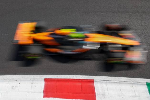 Lando Norris McLaren Formula 1 Team 4 , 1 Free Practice, Italian Grand Prix, Motorsport, Men, Formula 1, 05 09 2025 Monza Lombardy Italy Copyright: xkolbert-press ChristianxKolbertx