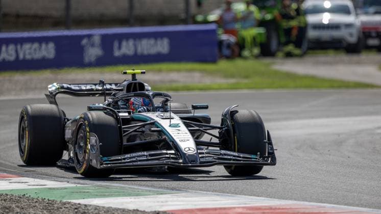 NÂ°12 Andrea Kimi Antonelli -ITA- Mercedes AMG PETRONAS Formula One Team during Pirelli Gran Premio d Italia 2025, Formula 1 Championship in Monza, Italy, September 05 2025  Copyright: xOttoxMoretti IPAxSportx xipa-agency.netx xx IPA_64205192 IPA_Agency_IPA64205192