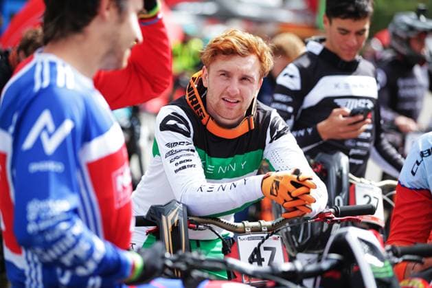 2025 UCI Mountain Bike World Championships Picture by Ed Sykes SWpix.com - 05 09 2025 - Cycling - 2025 UCI Mountain Bike World Championships - Downhill - ChampÃ ry, Valais, Switzerland - Downhill Training Men Elite - Jacob Dickson (Ireland) Copyright: x xSWpix.comx(t axPhotographyxHubxLtd)xEdxSykes SWpix.comx SWP-3030-1715