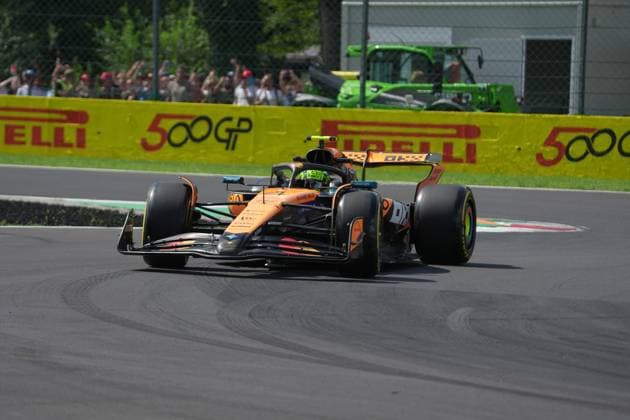 05 09 2025, Autodromo Nazionale Monza, Monza, FORMULA 1 PIRELLI GRAN PREMIO D™ITALIA 2025 , in the picture Lando Norris GBR , McLaren F1 Team Photo by Hasan Bratic DeFodi Images