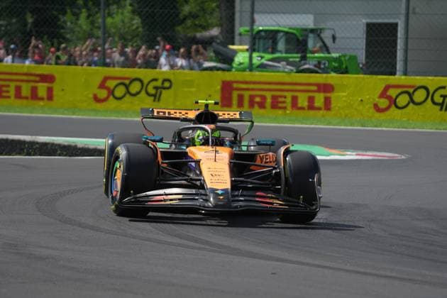 05 09 2025, Autodromo Nazionale Monza, Monza, FORMULA 1 PIRELLI GRAN PREMIO D™ITALIA 2025 , in the picture Lando Norris GBR , McLaren F1 Team Photo by Hasan Bratic DeFodi Images