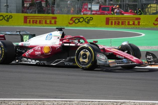 05 09 2025, Autodromo Nazionale Monza, Monza, FORMULA 1 PIRELLI GRAN PREMIO D™ITALIA 2025 , in the picture Charles Leclerc MCO , Scuderia Ferrari HP Photo by Hasan Bratic DeFodi Images