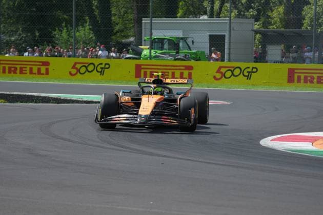 05 09 2025, Autodromo Nazionale Monza, Monza, FORMULA 1 PIRELLI GRAN PREMIO D™ITALIA 2025 , in the picture Lando Norris GBR , McLaren F1 Team Photo by Hasan Bratic DeFodi Images