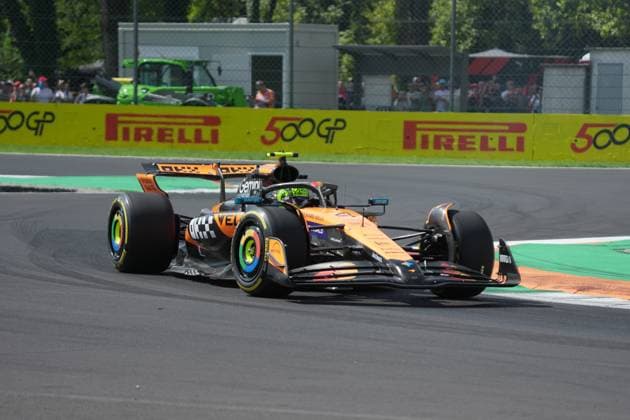 05 09 2025, Autodromo Nazionale Monza, Monza, FORMULA 1 PIRELLI GRAN PREMIO D™ITALIA 2025 , in the picture Lando Norris GBR , McLaren F1 Team Photo by Hasan Bratic DeFodi Images