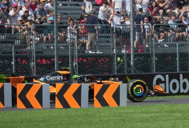05 09 2025, Autodromo Nazionale Monza, Monza, FORMULA 1 PIRELLI GRAN PREMIO D™ITALIA 2025 , in the picture Lando Norris GBR , McLaren F1 Team Photo by Hasan Bratic DeFodi Images