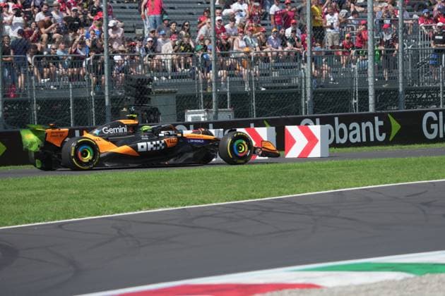 05 09 2025, Autodromo Nazionale Monza, Monza, FORMULA 1 PIRELLI GRAN PREMIO D™ITALIA 2025 , in the picture Lando Norris GBR , McLaren F1 Team Photo by Hasan Bratic DeFodi Images
