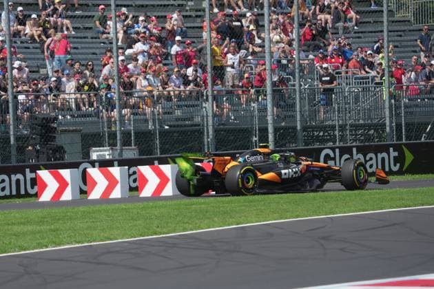 05 09 2025, Autodromo Nazionale Monza, Monza, FORMULA 1 PIRELLI GRAN PREMIO D™ITALIA 2025 , in the picture Lando Norris GBR , McLaren F1 Team Photo by Hasan Bratic DeFodi Images
