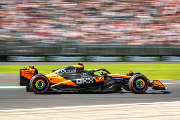 Lando Norris (GBR) driving for McLaren Formula 1 Team during free practice of F1 GP of Italy at Monza Circuit on September 5, 2025 in Monza, Italy. during Pirelli Gran Premio d Italia 2025, Formula 1 Championship in Monza, Italy, September 05 2025  Copyright: xFedericoxManoni IPAxSportx xipa-agency.netx xx IPA_64210165 IPA_Agency_IPA64210165