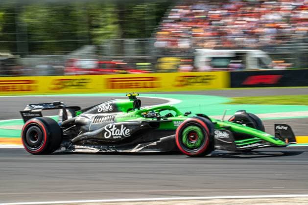 Gabriel Bortoleto (BRA) driving for Stake F1 Team Kick Sauber during free practice of F1 GP of Italy at Monza Circuit on September 5, 2025 in Monza, Italy. during Pirelli Gran Premio d Italia 2025, Formula 1 Championship in Monza, Italy, September 05 2025  Copyright: xFedericoxManoni IPAxSportx xipa-agency.netx xx IPA_64210175 IPA_Agency_IPA64210175