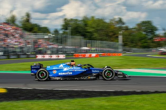 Alexander Albon (THA) driving for Williams Racing during free practice of F1 GP of Italy at Monza Circuit on September 5, 2025 in Monza, Italy. during Pirelli Gran Premio d Italia 2025, Formula 1 Championship in Monza, Italy, September 05 2025  Copyright: xFedericoxManoni IPAxSportx xipa-agency.netx xx IPA_64210245 IPA_Agency_IPA64210245