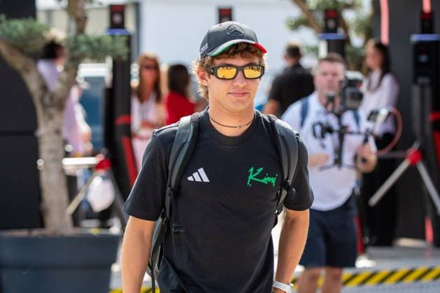 Andrea Kimi Antonelli (ITA) arrives at the F1 GP of Italy at Monza Circuit on September 5, 2025 in Monza, Italy. during Pirelli Gran Premio d Italia 2025, Formula 1 Championship in Monza, Italy, September 05 2025  Copyright: xFedericoxManoni IPAxSportx xipa-agency.netx xx IPA_64210440 IPA_Agency_IPA64210440