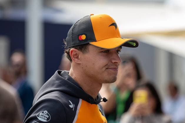Lando Norris (GBR) arrives at the F1 GP of Italy at Monza Circuit on September 5, 2025 in Monza, Italy. during Pirelli Gran Premio d Italia 2025, Formula 1 Championship in Monza, Italy, September 05 2025  Copyright: xFedericoxManoni IPAxSportx xipa-agency.netx xx IPA_64210484 IPA_Agency_IPA64210484