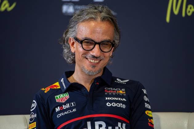 Formula 1 GP Italy Monza, Friday, 05 09 2025 Laurent Mekies, Team Principal Oracle Red Bull Racing at the press conference Formula 1 GP Italy Monza, Friday, 05 09 2025 Copyright: xBEAUTIFULxSPORTS Erlhofx
