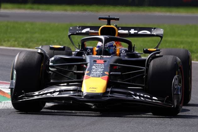 F1 Grand Prix of Italy Max Verstappen of Red Bull Racing on track during free practice 1 ahead of the F1 Grand Prix of Italy at Autodromo Nazionale on September 5, 2025 in Monza, Italy. Monza Autodromo Nazionale Italy Copyright: xMarcoxCanonierox