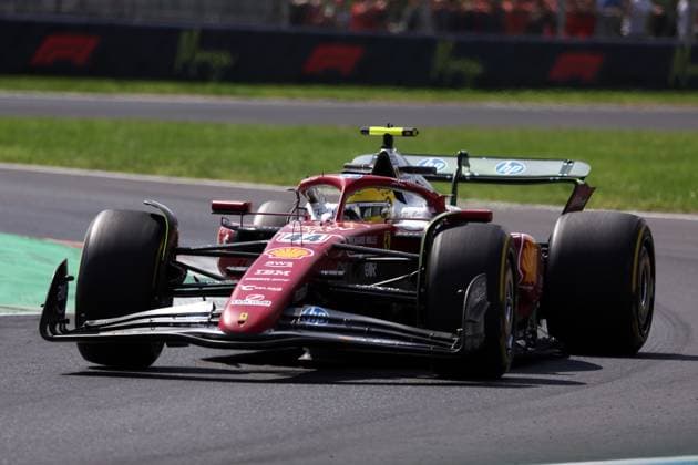 F1 Grand Prix of Italy Lewis Hamilton of Scuderia Ferrari on track during free practice 1 ahead of the F1 Grand Prix of Italy at Autodromo Nazionale on September 5, 2025 in Monza, Italy. Monza Autodromo Nazionale Italy Copyright: xMarcoxCanonierox