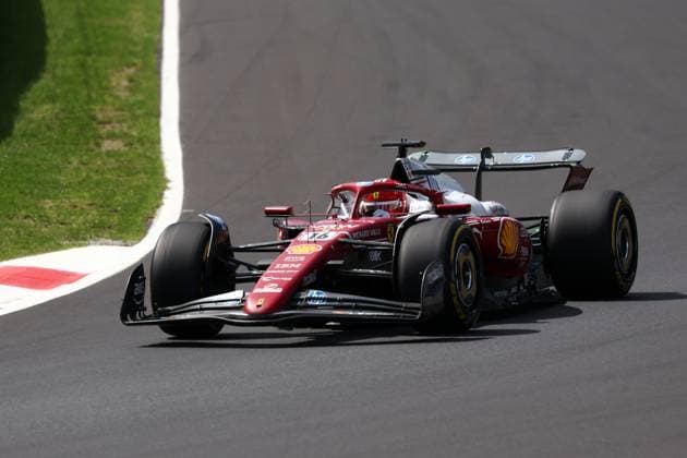 F1 Grand Prix of Italy Charles Leclerc of Scuderia Ferrari on track during free practice 1 ahead of the F1 Grand Prix of Italy at Autodromo Nazionale on September 5, 2025 in Monza, Italy. Monza Autodromo Nazionale Italy Copyright: xMarcoxCanonierox
