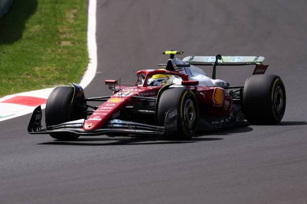 F1 Grand Prix of Italy Lewis Hamilton of Scuderia Ferrari on track during free practice 1 ahead of the F1 Grand Prix of Italy at Autodromo Nazionale on September 5, 2025 in Monza, Italy. Monza Autodromo Nazionale Italy Copyright: xMarcoxCanonierox