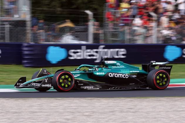 F1 Grand Prix of Italy Lance Stroll of Aston Martin on track during free practice 1 ahead of the F1 Grand Prix of Italy at Autodromo Nazionale on September 5, 2025 in Monza, Italy. Monza Autodromo Nazionale Italy Copyright: xMarcoxCanonierox