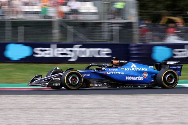 F1 Grand Prix of Italy Alexander Albon of Williams Racing on track during free practice 1 ahead of the F1 Grand Prix of Italy at Autodromo Nazionale on September 5, 2025 in Monza, Italy. Monza Autodromo Nazionale Italy Copyright: xMarcoxCanonierox