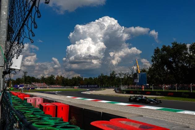 12 Andrea Kimi Antonelli ITA, Mercedes AMG Petronas F1 Team , F1 Grand Prix of Italy at Autodromo Nazionale Monza on September 5, 2025 in Monza, Italy Photo by HOCH ZWEI Monza Italy