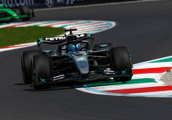63 George Russell GBR, Mercedes AMG Petronas F1 Team , F1 Grand Prix of Italy at Autodromo Nazionale Monza on September 5, 2025 in Monza, Italy Photo by HOCH ZWEI Monza Italy