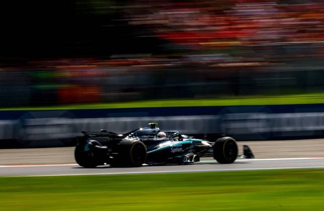 12 Andrea Kimi Antonelli ITA, Mercedes AMG Petronas F1 Team , F1 Grand Prix of Italy at Autodromo Nazionale Monza on September 5, 2025 in Monza, Italy Photo by HOCH ZWEI Monza Italy