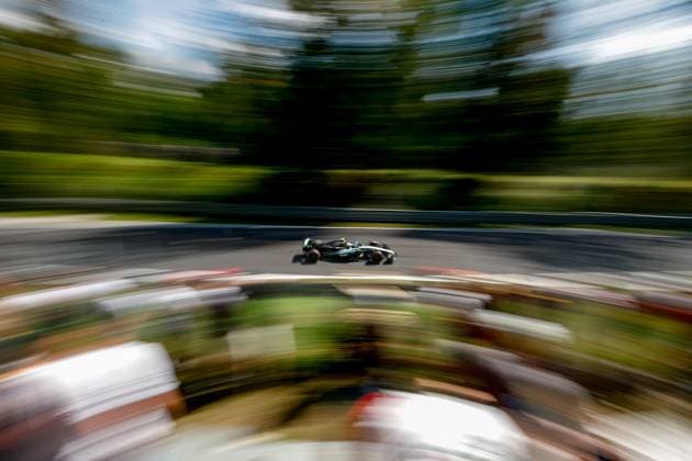 12 Andrea Kimi Antonelli ITA, Mercedes AMG Petronas F1 Team , F1 Grand Prix of Italy at Autodromo Nazionale Monza on September 5, 2025 in Monza, Italy Photo by HOCH ZWEI Monza Italy