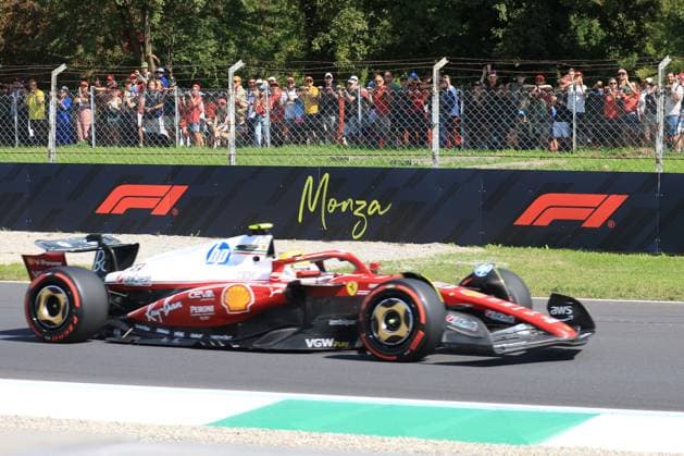 5th September 2025; Autodromo Nazionale Monza, Monza, Italy; Formula 1 Italian Grand Prix 2025 Free Practice Day; Lewis Hamilton (GBR) Scuderia Ferrari HP  PierrexTeyssot