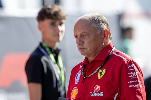 Frederic Vasseur Team Principal Ferrari F1 during Pirelli Gran Premio d Italia 2025, Formula 1 Championship in Monza, Italy, September 05 2025  Copyright: xOttoxMoretti IPAxSportx xipa-agency.netx xx IPA_64212946 IPA_Agency_IPA64212946