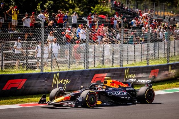 F1 ITALIAN GRAND PRIX FRIDAY Yuki Tsunoda of Japan and Oracle Red Bull Racing during friday s practice of the F1 Grand Prix of Italy - Formula 1 Pirelli Gran Premio D Italia 2025 at Autodromo Nazionale Monza Circuit on September 05, 2025, in Monza, Italy. Copyright: xx 080A4410