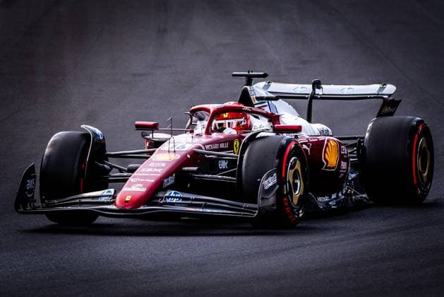 F1 ITALIAN GRAND PRIX FRIDAY Charles Leclerc of Monaco and Scuderia Ferrari during friday s practice of the F1 Grand Prix of Italy - Formula 1 Pirelli Gran Premio D Italia 2025 at Autodromo Nazionale Monza Circuit on September 05, 2025, in Monza, Italy. Copyright: xx 080A4558