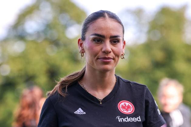 2025 09 05 xJFx Soccer Google Pixel Women Bundesliga Season 2025 2026 Eintracht Frankfurt SGS Essen v l , Ereleta Memeti Eintracht Frankfurt DFL DFB REGULATIONS PROHIBIT ANY USE OF PHOTOGRAPHS as IMAGE SEQUENCES and or QUASI VIDEO Copyright: JoaquimxFerreira