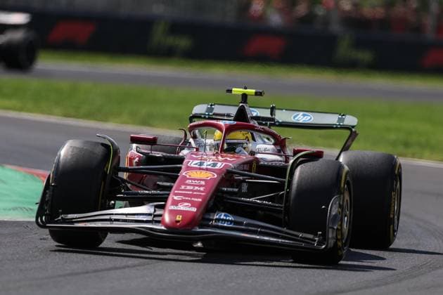 Foto IPP Enrico Schiavi Monza 05-09-2025 Formula 1 - F1 Gran Premio di Italia 2025 FP1 nella foto: Lewis Hamilton - Ferrari Monza italy ITALIA ITALY  Copyright: xR4924_italyphotopressx