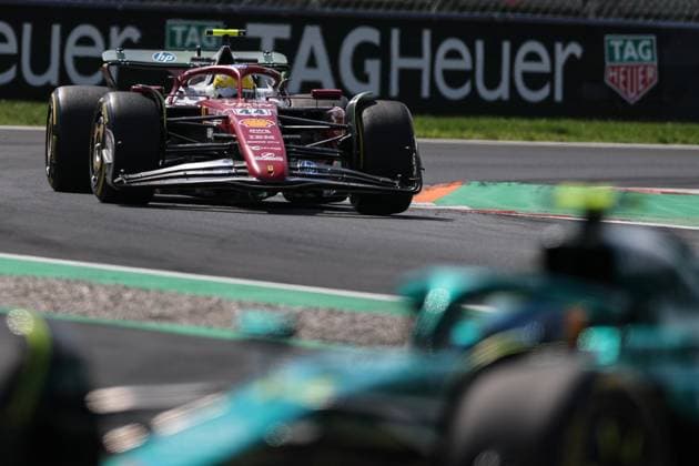 Foto IPP Enrico Schiavi Monza 05-09-2025 Formula 1 - F1 Gran Premio di Italia 2025 FP1 nella foto: Lewis Hamilton - Ferrari Monza italy ITALIA ITALY  Copyright: xR4924_italyphotopressx