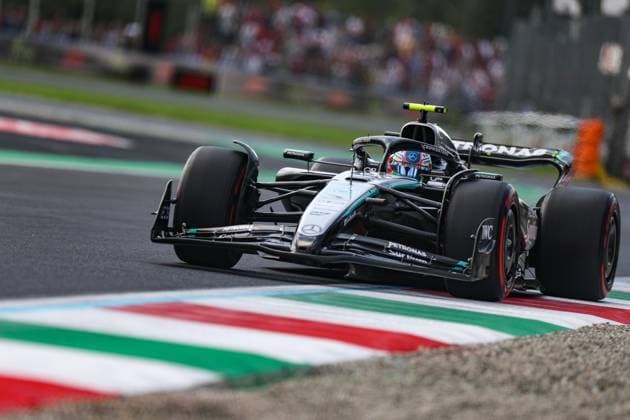 Foto IPP Enrico Schiavi Monza 05-09-2025 Formula 1 - F1 Gran Premio di Italia 2025 FP1 nella foto: Kimi Antonelli - Mercedes Monza italy ITALIA ITALY  Copyright: xR4924_italyphotopressx