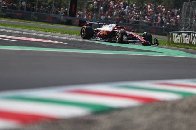 Foto IPP Enrico Schiavi Monza 05-09-2025 Formula 1 - F1 Gran Premio di Italia 2025 FP1 nella foto: Charles Leclerc - Ferrari Monza italy ITALIA ITALY  Copyright: xR4924_italyphotopressx