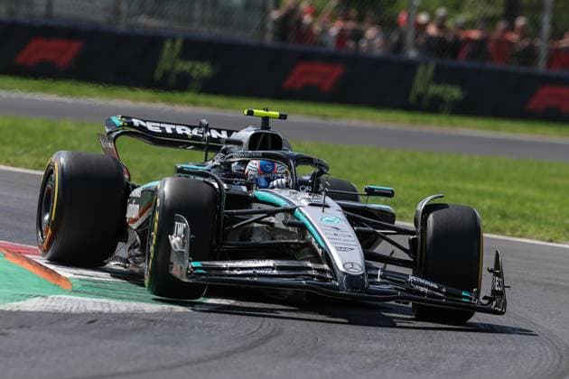 Foto IPP Enrico Schiavi Monza 05-09-2025 Formula 1 - F1 Gran Premio di Italia 2025 FP1 nella foto: Kimi Antonelli - Mercedes Monza italy ITALIA ITALY  Copyright: xR4924_italyphotopressx