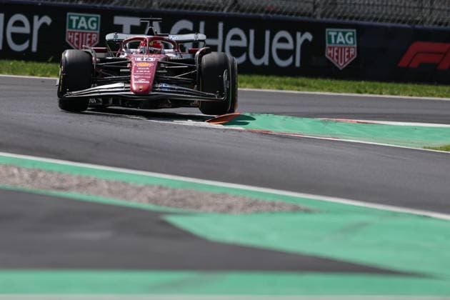 Foto IPP Enrico Schiavi Monza 05-09-2025 Formula 1 - F1 Gran Premio di Italia 2025 FP1 nella foto: Charles Leclerc - Ferrari Monza italy ITALIA ITALY  Copyright: xR4924_italyphotopressx