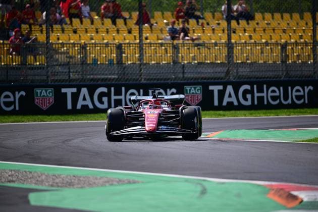 F1 Grand Prix of Italy - Practice Charles Leclerc of Scuderia Ferrari drives during the free practice of the Italian GP, the 16th round of the Formula 1 World Championship, WM, Weltmeisterschaft in Autodromo Nazionale di Monza, Monza, Lombardy, Italy, on September 5, 2025. Monza Lombardy Italy  Copyright: xAndreaxDiodatox originalFilename:diodato-formula1250905_npHaX.jpg