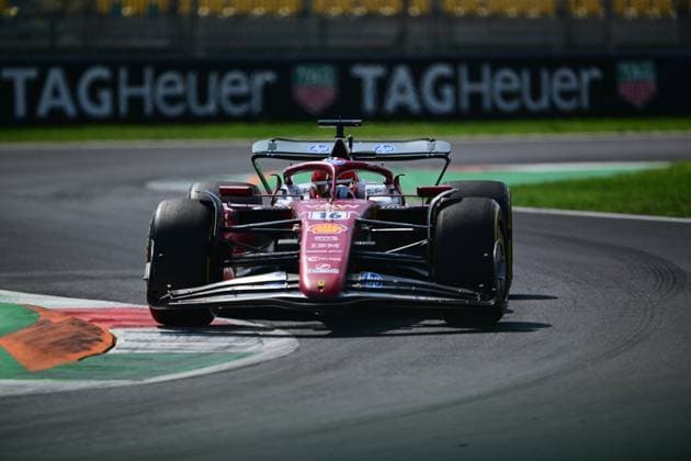 F1 Grand Prix of Italy - Practice Charles Leclerc of Scuderia Ferrari drives during the free practice of the Italian GP, the 16th round of the Formula 1 World Championship, WM, Weltmeisterschaft in Autodromo Nazionale di Monza, Monza, Lombardy, Italy, on September 5, 2025. Monza Lombardy Italy  Copyright: xAndreaxDiodatox originalFilename:diodato-formula1250905_np31G.jpg