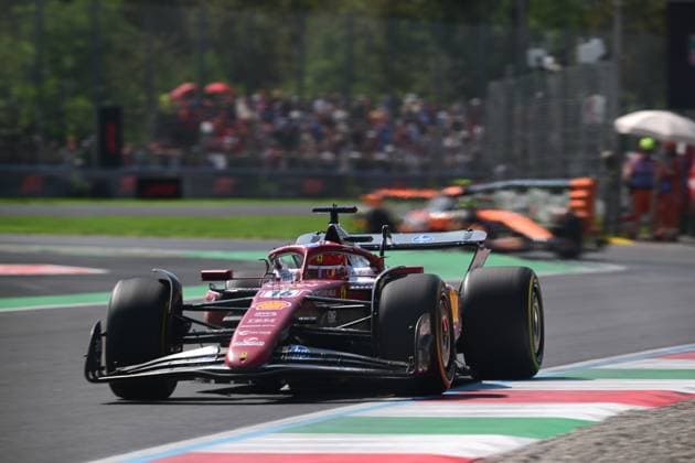 F1 Grand Prix of Italy - Practice Charles Leclerc of Scuderia Ferrari drives during the free practice of the Italian GP, the 16th round of the Formula 1 World Championship, WM, Weltmeisterschaft in Autodromo Nazionale di Monza, Monza, Lombardy, Italy, on September 5, 2025. Monza Lombardy Italy  Copyright: xAndreaxDiodatox originalFilename:diodato-formula1250905_np3k0.jpg