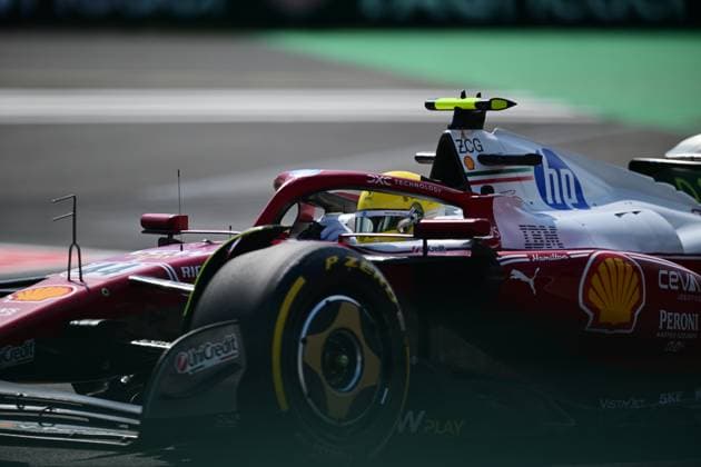 F1 Grand Prix of Italy - Practice Lewis Hamilton of Scuderia Ferrari drives during the free practice of the Italian GP, the 16th round of the Formula 1 World Championship, WM, Weltmeisterschaft in Autodromo Nazionale di Monza, Monza, Lombardy, Italy, on September 5, 2025. Monza Lombardy Italy  Copyright: xAndreaxDiodatox originalFilename:diodato-formula1250905_npAqG.jpg