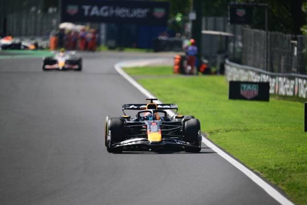 F1 Grand Prix of Italy - Practice Max Verstappen of Red Bull Racing Honda drives during free practice of the Italian GP, the 16th round of the Formula 1 World Championship, WM, Weltmeisterschaft in Autodromo Nazionale di Monza, Monza, Lombardy, Italy, on September 5, 2025. Monza Lombardy Italy  Copyright: xAndreaxDiodatox originalFilename:diodato-formula1250905_npdF3.jpg