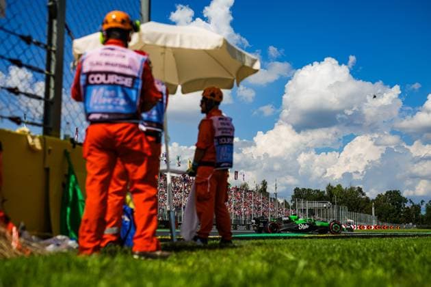 F1 - ITALIAN GRAND PRIX 2025 27 HULKENBERG Nico (ger), Stake F1 Team Kick C45, action during the 2025 Formula 1 Pirelli Grand Premio d™Italia, 2025 Italian Grand Prix, 16th round of the 2025 FIA Formula One World Championship, WM, Weltmeisterschaft from September 5 to 7, 2025 on the Autodromo Nazionale Monza, in Monza, Italy - MonzaItaly  Copyright: xFLORENTxGOODENx