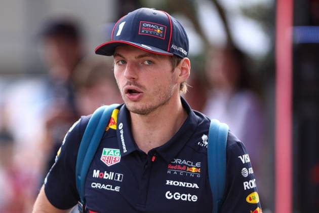 F1 Grand Prix of Italy Max Verstappen of Red Bull Racing looks on during practice ahead of the F1 Grand Prix of Italy at Autodromo Nazionale on September 5, 2025 in Monza, Italy. Monza Autodromo Nazionale Italy Copyright: xMarcoxCanonierox
