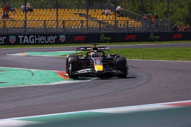 F1 Grand Prix of Italy Max Verstappen of Red Bull Racing on track during practice ahead of the F1 Grand Prix of Italy at Autodromo Nazionale on September 5, 2025 in Monza, Italy. Monza Autodromo Nazionale Italy Copyright: xMarcoxCanonierox